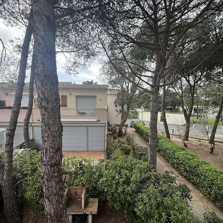 T2 Avec Piscine Et Parking, Cap D'agde - Fr-1-249-430 * 阿格德